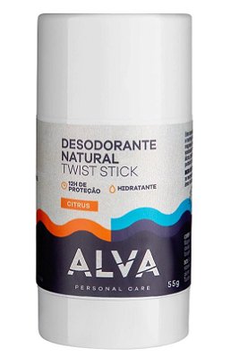 Alva Desodorante Natural Twist Stick Citrus 55g