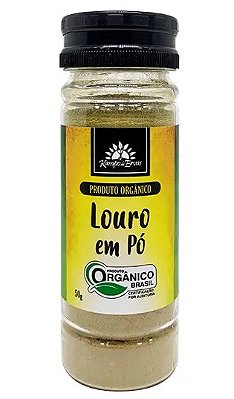 Kampo de Ervas Louro em Pó Condimento Puro Orgânico 50g