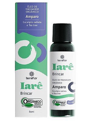 Terra Flor Iarê Brincar Óleo de Massagem Orgânico Amparo 60ml