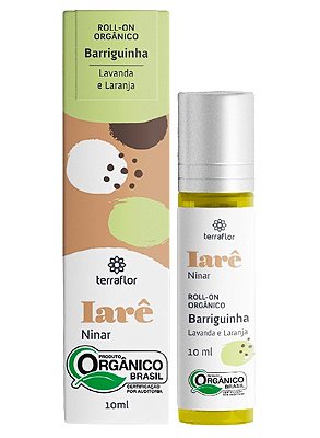 Terra Flor Iarê Ninar Roll-on Orgânico Barriguinha com Lavanda e Laranja 10ml