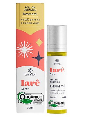 Terra Flor Iarê Gerar Roll-on Orgânico Desmami com Hortelã 10ml