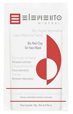 Elemento Mineral Bio Argila Vermelha 30g