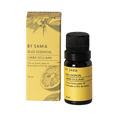 By Samia Óleo Essencial de Limão Siciliano 10ml