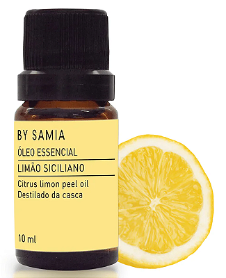 By Samia Óleo Essencial de Limão Siciliano 10ml