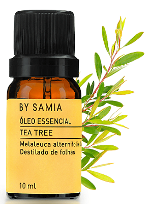 By Samia Óleo Essencial de Tea Tree (Melaleuca) 10ml