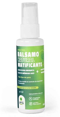 Verdi Natural Teen Bálsamo Facial Matificante para Pele Oleosa 60ml