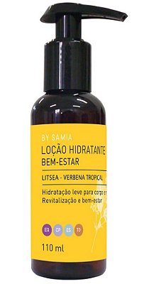 By Samia Bem-Estar Loção Hidratante com Litsea Cubeba 110ml