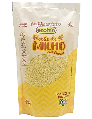 Ecobio Flocão de Milho Para Cuscuz Orgânico 300g