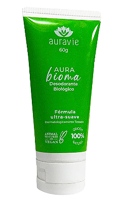 Auravie Desodorante Biológico em Creme 60g