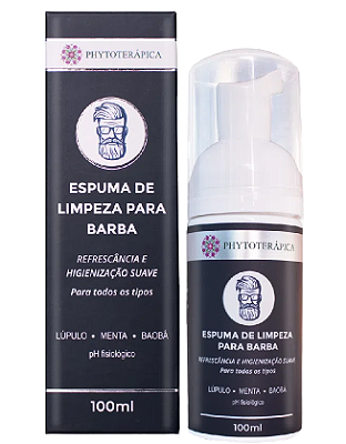 Phytoterápica Espuma de Limpeza para Barba 100ml