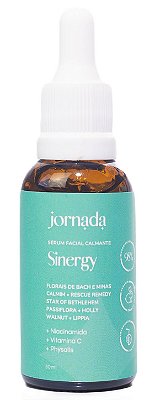 Jornada Sérum Facial Calmante Para Peles Sensíveis e Rosáceas Sinergy 30ml