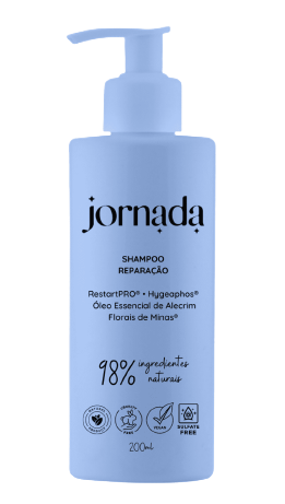 Jornada Shampoo Reparação com Óleo Essencial de Alecrim 200ml
