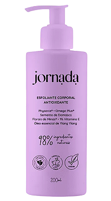 Jornada Esfoliante Corporal Antioxidante com Semente de Damasco 200ml