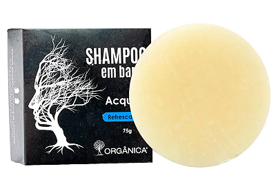 Shampoo em Barra Refrescante Acqua - Orgânica Body & Spa 75g