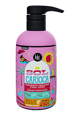 Lola Sol Carioca Sabonete Cremoso Mãos e Corpo 280g