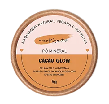 AmoKarité Pó Mineral Glow Cacau 5g