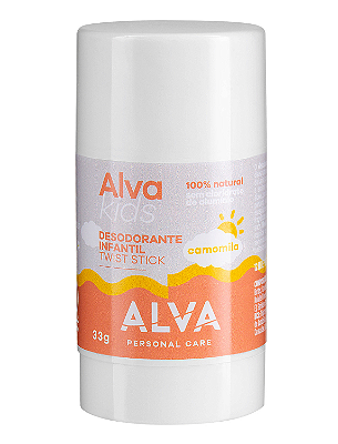 Alva Desodorante Natural Infantil Twist Stick Camomila 33g
