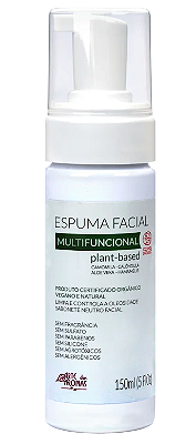 Arte dos Aromas Espuma Facial Sem Perfume Orgânica 150ml