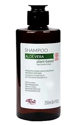 Arte dos Aromas Shampoo Neutro Sem Perfume Orgânico 250ml
