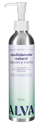 Alva Condicionador Alecrim e Menta - Cabelos Mistos a Oleosos 250ml