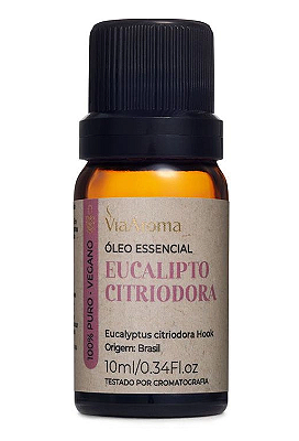 Via Aroma Óleo Essencial de Eucalipto Citriodora 10ml