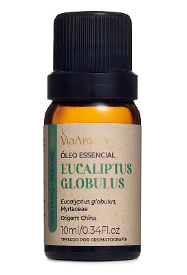 Via Aroma Óleo Essencial de Eucalipto Globulus 10ml