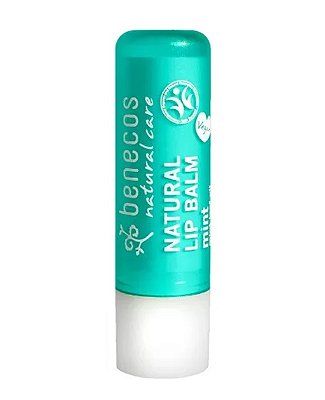 Benecos Bálsamo Labial Lip Balm Natural e Orgânico Mint (Menta) 4,7g