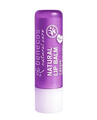 Benecos Bálsamo Labial Lip Balm Natural e Orgânico Cassis 4,7g