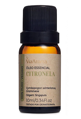 Via Aroma Óleo Essencial de Citronela 10ml