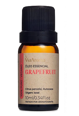 Via Aroma Óleo Essencial de Grapefruit 10ml