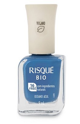 Risqué Bio Esmalte 16Free Oceano Azul 9ml