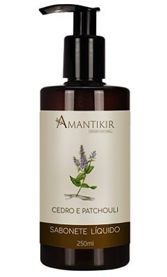 Amantikir Sabonete Líquido Cedro e Patchouli 250ml