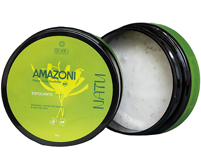 BioBio Amazoni Esfoliante Corporal com Ylang Ylang e Bambuda 80g