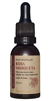 Via Aroma Óleo de Rosa Mosqueta 30ml