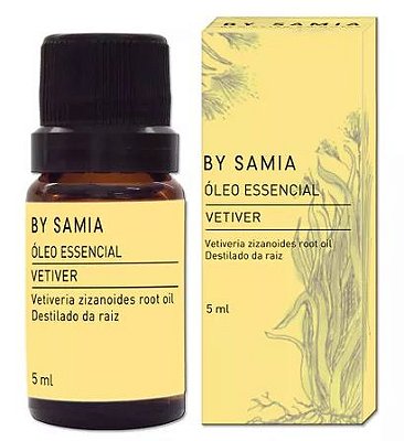 By Samia Óleo Essencial de Vetiver 5ml