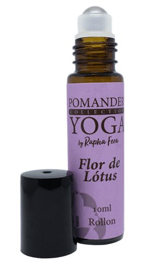 Pomander Yoga Flor de Lótus Roll-on com Óleos Essenciais by Rapha Fera 10ml