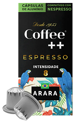 Coffee++ Café Especial Arara - Cápsula 10un