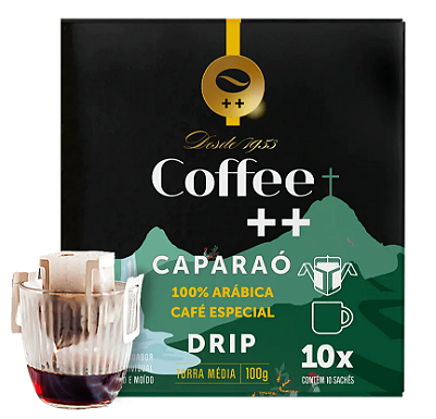 Coffee++ Café Especial Caparaó - Drip 10 sachês
