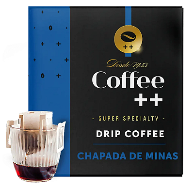 Coffee++ Café Especial Chapada de Minas - Drip 10 sachês