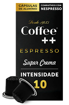Coffee++ Café Especial Intenso Super Crema - Cápsula 10un