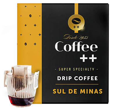 Coffee++ Café Especial Sul de Minas - Drip 10 sachês