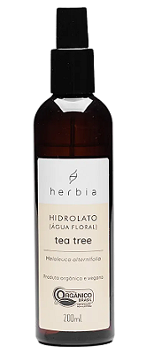 Herbia Água Floral de Tea Tree Orgânica 200ml