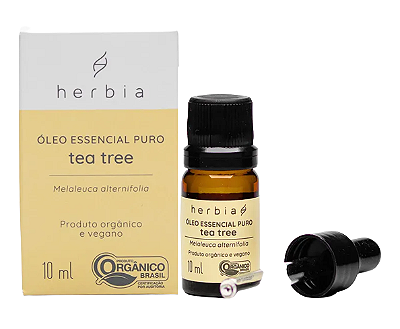 Herbia Óleo Essencial de Tea Tree Orgânico 10ml