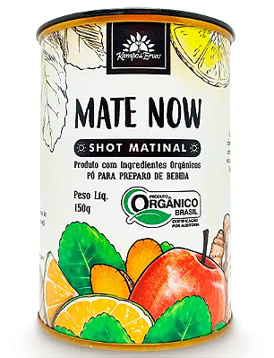 Kampo de Ervas Shot Matinal Mate Now Orgânico 150g