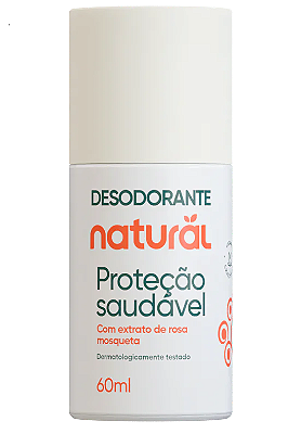 Suavetex Natural Desodorante com Rosa Mosqueta Roll-on 60ml