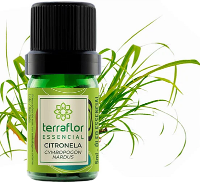 Terra Flor Óleo Essencial de Citronela 5ml