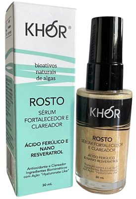 Khor Sérum Fortalecedor e Clareador com Ácido Ferúlico e Resveratrol 30ml