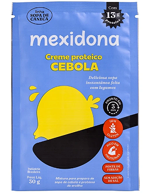 Mexidona Creme Proteico de Cebola - Sopa de Caneca 30g