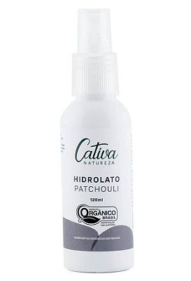 Cativa Natureza Hidrolato de Patchouli Orgânico 120ml