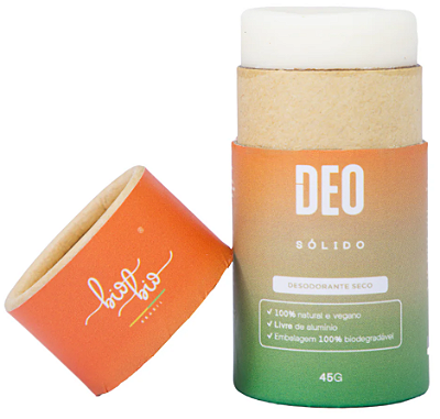 BioBio Desodorante Sólido com Melaleuca e Lemongrass 45g